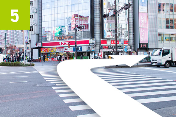 西武新宿駅からのアクセス5