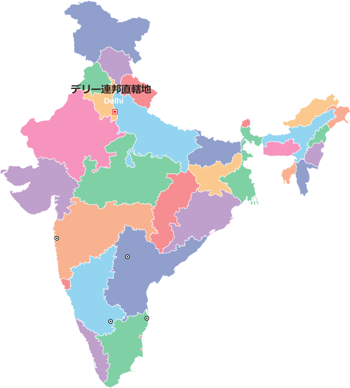 インド地図